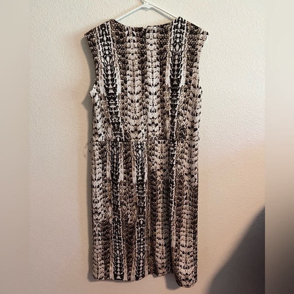 Dana Bachman Snake Skin Pattern Dress Size 12 - Picture 8 of 8